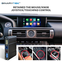 Nouveau pour Lexus IS 2013-2017 Boîtier d'interface Linux sans fil CarPlay Android Auto Module Décodeur Clé de voiture intelligente Autoradio Binarytek