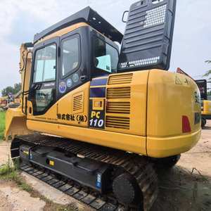 Дешевая цена, 10-тонная Механическая лопата Komatsu PC110, оригинальный подержанная модель 2023 экскаватора, хорошее состояние двигателя, моторный насос - Product Image 4