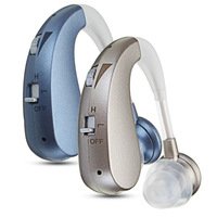 Audífonos LingDong con Carga USB, Amplificador de Sonido BTE, Cancelación de Ruido, Mini, para Personas Mayores, Potenciador de Sonido, Venta al Por Mayor de Fábrica, OEM