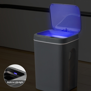 Inteligente Sensor Automatic Dustbin Rubbish Smart Kitchen Rubbish Dust Plastic Garbage Trash Can Waste Bins