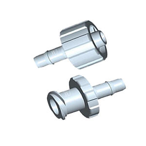 High Quality PP Plastic <b>Medical</b> Plastic Tubes FTLL202-208 Pagoda Connector Internal Thread Tightening Luer Female Connector for - Product Image 4