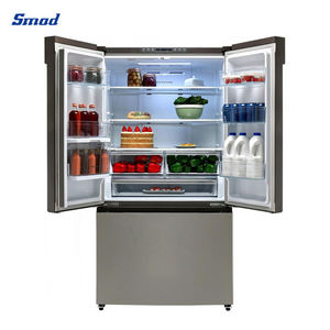 Smad 596L 3 Door French Ice Maker Fast Refrigerator With <b>Water</b> <b>Dispenser</b> for DM-762WH French Door Bottom Freezer Refrigerator - Product Image 3