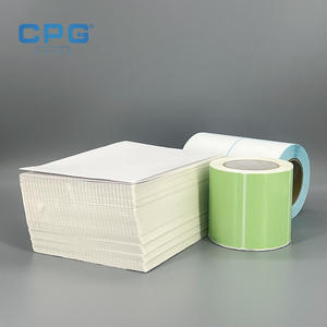 Etiqueta Térmica Directa Personalizada del Fabricante, Libre de BPA, 4x6 Pulgadas, 100x150mm, 130gsm, para Envío de Pedidos de Comercio Electrónico - Product Image 1