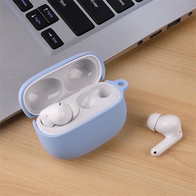 New Matte Soft Silicone Earphone Protective Case Case for Xiaomi Redmi Buds 6 Pro Anti-scratch Anti-dust Cover With Hook
