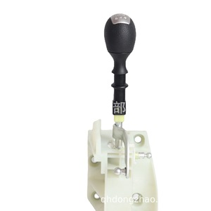 Iveco Assembly <b>Shift</b> <b>Knob</b> Leather Gear Lever Ergonomic Handle DZ14Q2 Matte Black Car Fitment - Product Image 1