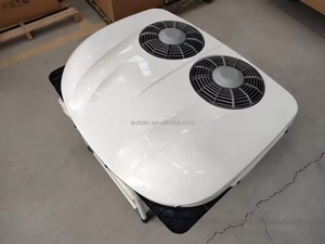 เครื่องปรับอากาศไฟฟ้าสำหรับรถยนต์ 12V 24V พัดลมคู่ สำหรับรถบรรทุก แอร์บางเฉียบ 2000W R134a แอร์ติดหลังคาสำหรับจอดรถ รุ่น EAC002.55 Tru - Product Image 4