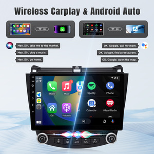 Pantalla táctil de 10,1 "estéreo BT manos libres FM Radio cámara de marcha atrás Control del volante 12V Radio de coche para Honda Accord 7th - Product Image 5