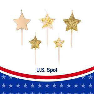 Velas de Cumpleaños Multiformas Sin Goteo Sin Aroma Para Decoraciones de Cumpleaños Cajas de Velas - Product Image 5