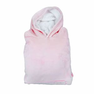 Manta con Capucha Extra Grande de Microfibra Sherpa, Personalizable, Cómoda, de Felpa, Moderna, Tejida, con Diseño Natural - Product Image 6