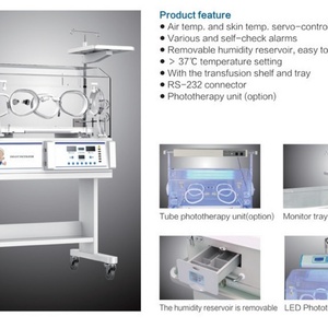 Hospital Medical Neonatal Incubator Optional <b>LED</b>/<b>Tube</b> Phototherapy Baby Incubator Infant Care Equipment BI-30B(S) - Product Image 6