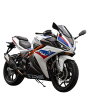 Moto à essence automatique haute performance 125cc pour adultes