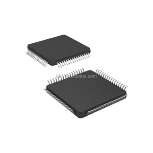 ชิ้นส่วนอิเล็กทรอนิกส์64 TQFP AT90CAN128-15AT1ฝังของแท้ - Product Image 1