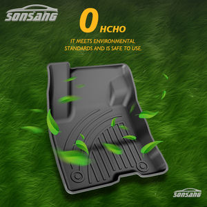 Tapetes de Piso Híbridos TPE SONSANG, Ajuste Personalizado, Antideslizantes, Resistentes, para Todo Clima, para Camioneta Ford Maverick 2026, Alfombras para Auto - Product Image 3