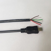 Câble Micro USB à 5 fils de longueur personnalisée avec blindage tressé
