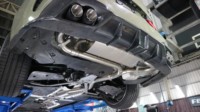 Tuyau d'échappement arrière en acier inoxydable avec soupapes pour BMW G20 330i 2023-