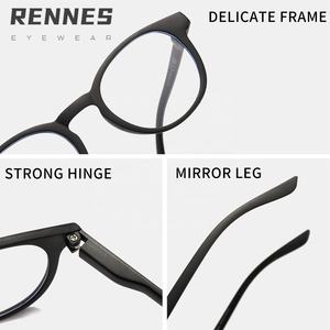 Haute qualité léger unisexe Anti-lumière bleue ovale lunettes d'ordinateur couleur bonbon PC cadre bureau étudiant utilisation en gros myopie - Product Image 4