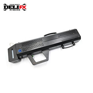 مسدس دخان محمول باليد DELI بقوة 1500 واط وإضاءة RGB، قاذف دخان DJ Cryo، مولد بخار وضباب للحفلات والمهرجانات الموسيقية والنوادي الليلية - Product Image 3