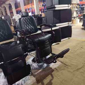 Chaise de barbier haut de gamme, chaises de coiffure, chaises de style pour salon de coiffure - Product Image 4