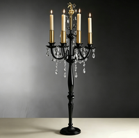 Candélabre de mariage, Décoration de pilier d'allée, Centre de table, Porte-bougie au sol, Décoration d'événement de mariage