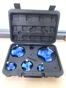 Kit d'alésoirs pour tuyaux en <span class=keywords><strong>aluminium</strong></span> et acier PVC de 32 mm, 40 mm, 50 mm, 63 mm, 75 mm, tolérance +/-0,005 mm, pour le <span class=keywords><strong>nettoyage</strong></span> des raccords PVC/CPVC/ABS - Product Image 2