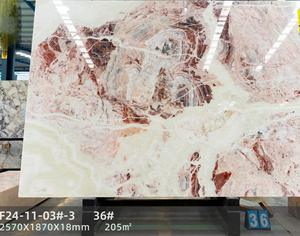 Italiaans Roze Picasso Marmer Voor Luxe Badkamerrenovaties Als Aanvulling Op Moderne Neutrale Kleuren En Traditionele Kleuren Met Gratie - Product Image 2