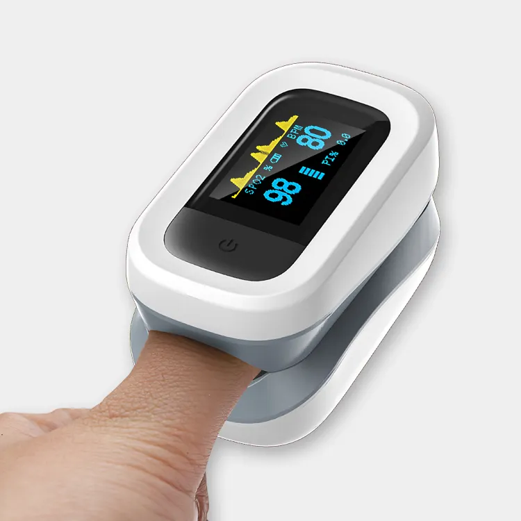 Yonker OLed ekran el Oxi metre taşınabilir Oxmetro parmak pulse oksimetre parmak tıbbi dijital oksimetre darbe