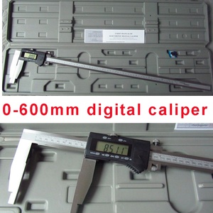 Calibro digitale da <span class=keywords><strong>600MM</strong></span> 24 pollici calibro a corsoio digitale per impieghi gravosi <span class=keywords><strong>0</strong></span>-<span class=keywords><strong>600mm</strong></span> con calibro a ganasce con pennino
