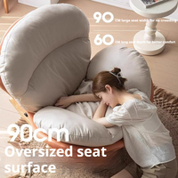 Fauteuil inclinable à bascule moderne de luxe pour salon, chaise longue individuelle avec structure métallique pour appartement et hôtel