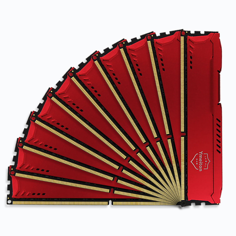 DDR5 32GB 5200 with Cooling Fin Cover Red