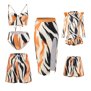 Costume da bagno di design all'ingrosso Bikini per mamma <span class=keywords><strong>e</strong></span> Me costume da bagno intero pantaloni da spiaggia costume da bagno - Product Image 1