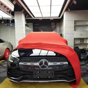 Tissu extensible OEM universel, anti-rides, pour <span class=keywords><strong>garage</strong></span> d'intérieur et lavable, housse complète anti-poussière pour voiture avec logo personnalisé, cm - Product Image 1