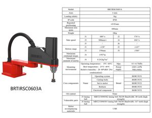 Upgraded Version 3 KG Payload 600MM Radius 4 Axis BORUNTE Industrial Assembling Handling Visual Sorting Robot Arm PLC Motor IP65 - Product Image 2