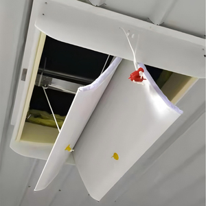 Nouvelle Conception Équipement <span class=keywords><strong>d</strong></span>'aération pour l'élevage monté sur <span class=keywords><strong>toit</strong></span>, Fenêtre <span class=keywords><strong>d</strong></span>'admission <span class=keywords><strong>d</strong></span>'<span class=keywords><strong>air</strong></span> double porte papillon pour l'élevage <span class=keywords><strong>de</strong></span> volailles et <span class=keywords><strong>de</strong></span> porcs - Product Image 3