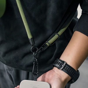 Mobile Phone <b>Lanyard</b> Adjustable <b>Polyester</b> Rope With Clip For Crossbody Carry Custom Color Available - Product Image 1