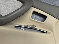 Accessoires de voiture YBJ, panneau de porte beige pour Land Cruiser 1990-1998, 4 portes, FJ100, beige gris, PVC, remplacement du cuir, panneau de porte LC100