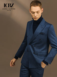 Business <strong>Men</strong> <strong>Suit</strong> Solid Color 2026 Slim Fit Pin Formal <strong>Wedding</strong> Tuxedo Peaked Lapel 65% Wool Fashion <strong>Suit</strong> For <strong>Men</strong> - Product Image 1