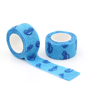 Cinta de envoltura no tejida, 2 pulgadas x 5 yardas, vendaje adhesivo elástico atlético para lesiones deportivas, tensión, rodilla y muñeca, pulverizador de <span class=keywords><strong>tobillo</strong></span> - Product Image 6