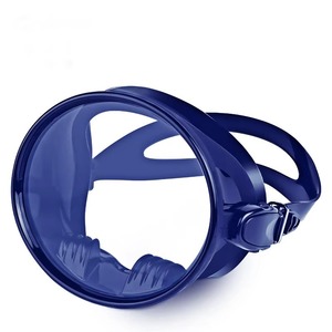 Máscara de Buceo Ovalada de Lente Única Clásica Sinodiving, <span class=keywords><strong>Snorkel</strong></span> Redondo sin Marco <span class=keywords><strong>con</strong></span> Vista Amplia de Silicona para Buceo Libre y Natación - Product Image 6