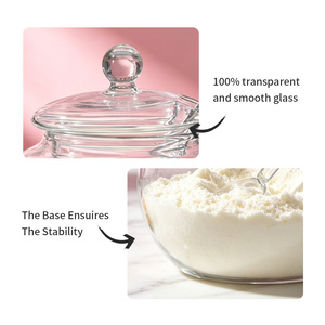 Groothandel Ronde Transparante Glazen Suikerpot Met Glazen Lepel Luchtdichte Deksel Honing Jam Opbergpot Huishoudelijk Koffie Thee Servies - Product Image 5