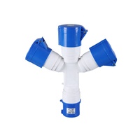 Prise multiple industrielle 3 voies TYP-2023 32A 220V/240V 3 broches