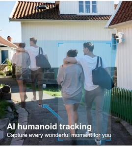 6MP wifi nhà survalance PTZ Máy ảnh ống kính kép Màn hình kép ai con người tự động theo dõi không dây CCTV ngoài trời bảo vệ an ninh - Product Image 2