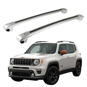 Cross bar marco de calidad de aluminio universal equipaje bar techo Rack para Jeep cherokee 2019-2023 - Product Image 1