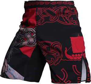High Quality <b>Heat</b>-Transfer Printed Men's Adult MMA Rashguard Kits Ergonomic Design Other Material Front & <b>Back</b> Logo Mid - Product Image 2