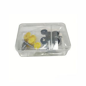 Tapas para tornillos de matrícula blancas del Reino Unido con tornillos de acero inoxidable para placas delanteras - Product Image 3