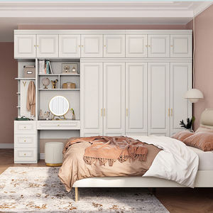 Maxky semplice grande <span class=keywords><strong>armadio</strong></span> comò <span class=keywords><strong>una</strong></span> rete rossa casa camera da letto combinazione armadietto personalizzato con <span class=keywords><strong>specchio</strong></span> da toeletta - Product Image 1