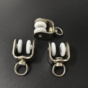 Riel de cortina Polea de metal H Rail Roller Bead - Product Image 6