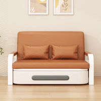Canapé-lit pliable et rétractable compact, lit simple multifonctionnel pour petit balcon, meubles de salon