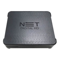 Boîtier personnalisé en alliage de zinc moulé sous pression, usiné CNC et électroplaqué pour XTV Pro IPTV TV, vente chaude, OEM/ODM