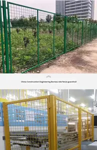 교통 안전 공사 격리 그물 울타리 칸막이 펜싱 기계를 지키는 철 와이어 메쉬 가드 작업장 격리 울타리 - Product Image 3