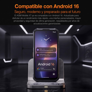 Smartphone AGM X7 Octa Core CDMA 5G Android 16 10000mAh Charge rapide 33W Écran OLED 6,8 pouces IP68/IP69K NFC Double SIM Global - Product Image 2
